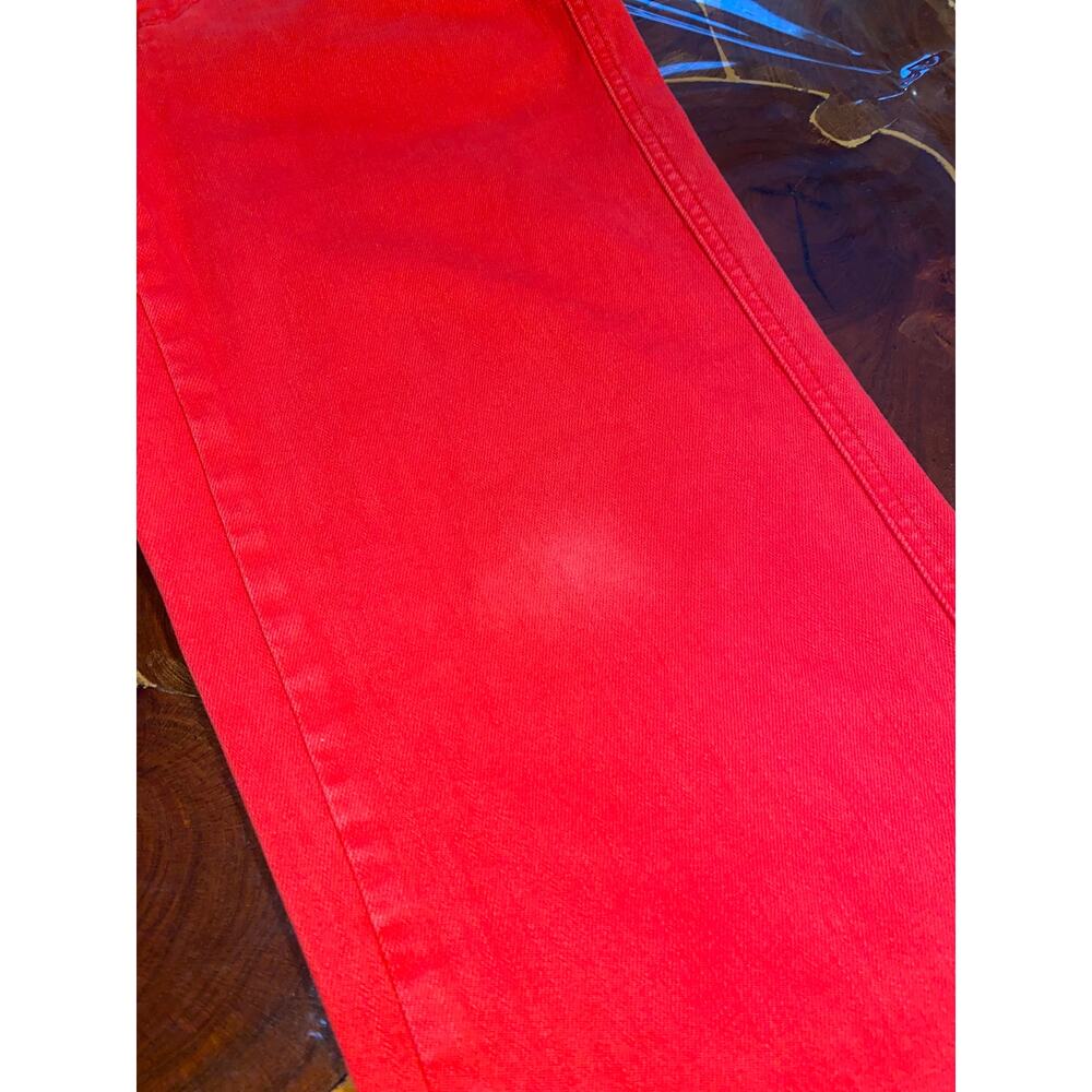 Judy Blue Red High-Rise Wide Leg Jeans SZ 3/26 - Picture 7 of 7
